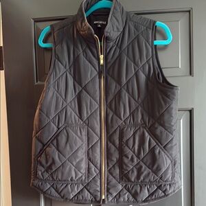 Old Navy Women's Dark Gray Quilted Vest